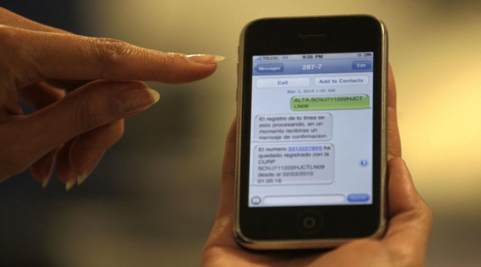 Los reportes por suplantación de identidad se incrementaron, y por ello es importante consultar las líneas celulares vinculadas a tu CURP de vez en cuando: ¡es gratis! EL INFORMADOR/ARCHIVO