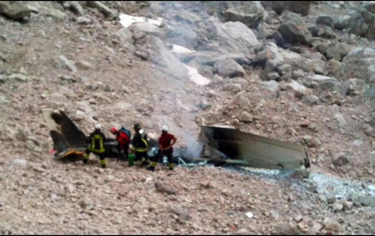 Videos que circulan en redes sociales muestran a las avionetas en llamas en la zona rural de Barraganete. EFE/ARCHIVO