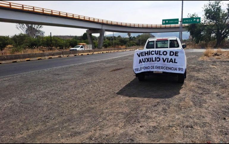 Las unidades de apoyo serán identificables con lonas y recorrerán los dos mil 160 kilómetros de carreteras libres a cargo de la SICT en la entidad. ESPECIAL/ SICT.