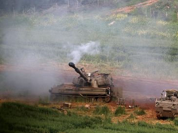 Lanzamiento de misiles y bombardeos formaron parte de los más recientes ataques de Irán. EFE/A. Safadi
