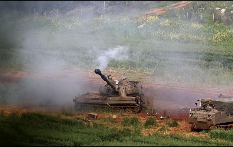 Lanzamiento de misiles y bombardeos formaron parte de los más recientes ataques de Irán. EFE/A. Safadi