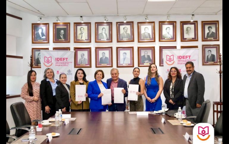 IDEFT fortalece alianzas para impulsar capacitación y competitividad en Jalisco. CORTESÍA