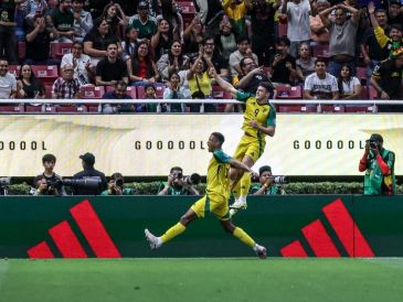 Con un gol en el primer tiempo de Baylei Cadarmarteri, los ‘Reggae Boyz’ dieron el primer paso en la búsqueda del sueño de regresar a la Copa del Mundo. EL INFORMADOR / A. Navarro