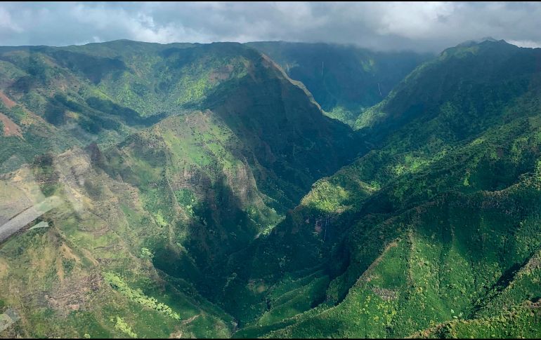 Tan solo en julio de 2024, un helicóptero turístico se estrelló en la isla hawaiana de Kauai; el piloto y dos pasajeros fallecieron. AP/M. Dale