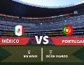 El partido México vs Portugal podrá verse EN VIVO en México a través de televisión abierta y de paga, así como en plataformas digitales. ESPECIAL, SUN / F. Rojas y CANVA