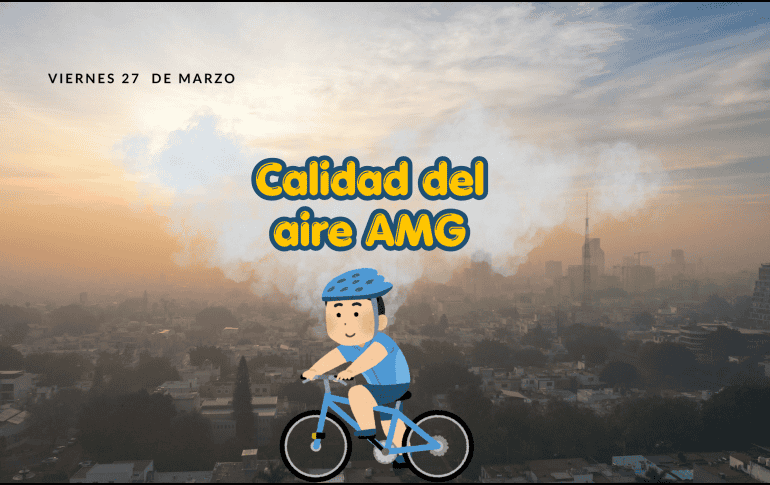 Este viernes 27 de marzo, SEMADET registra mala calidad de aire en Miravalle con 84 puntos IMECA. EL INFORMADOR / ARCHIVO