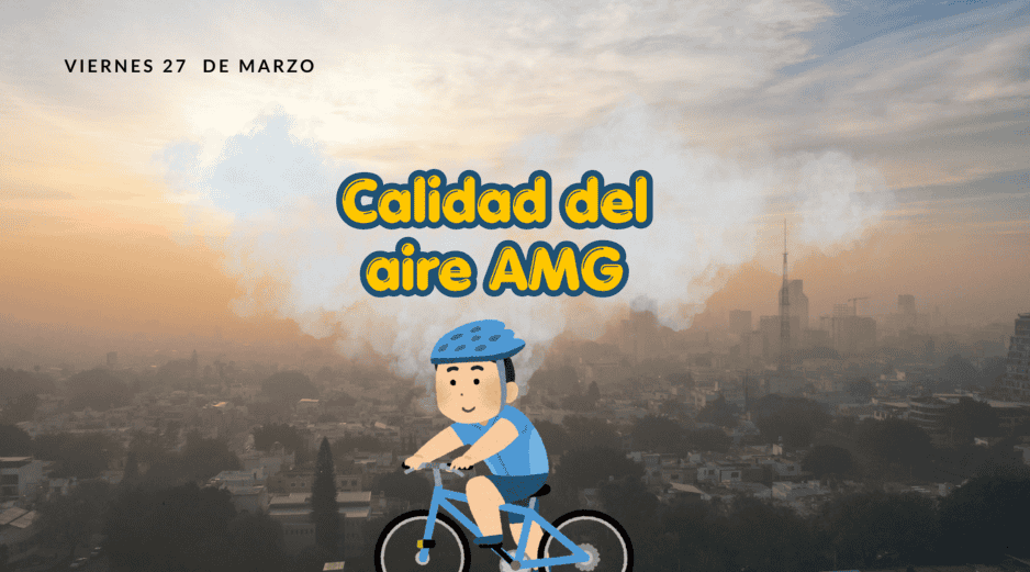 Este viernes 27 de marzo, SEMADET registra mala calidad de aire en Miravalle con 84 puntos IMECA. EL INFORMADOR / ARCHIVO