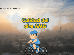 Este viernes 27 de marzo, SEMADET registra mala calidad de aire en Miravalle con 84 puntos IMECA. EL INFORMADOR / ARCHIVO