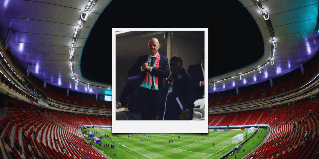 Gianni Infantino en Guadalajara; &iquest;Con qui&eacute;n se reuni&oacute;?