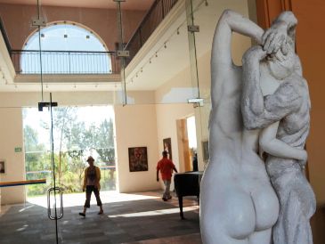 El Centro Cultural Jesús González Gallo está situado en la Antigua Estación del Ferrocarril de Chapala. EL INFORMADOR/ARCHIVO