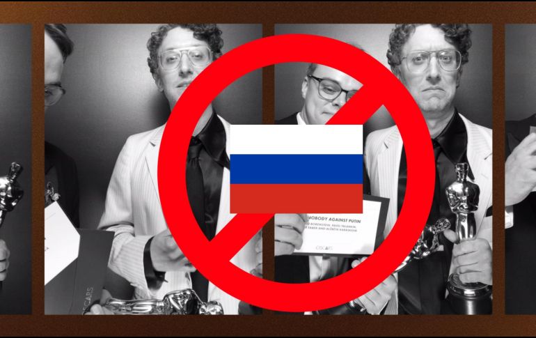 Además de los señalamientos de las autoridades, también se acusa publicamente a Talankin de traición. ESPECIAL / X: @TheAcademy