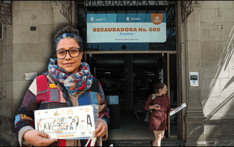 El cambio de placas puede realizarse directamente en las oficinas recaudadoras de Jalisco. EL INFORMADR/ARCHIVO