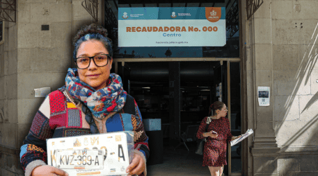 El cambio de placas puede realizarse directamente en las oficinas recaudadoras de Jalisco. EL INFORMADR/ARCHIVO