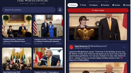 Como parte de su estrategia digital, la Casa Blanca lanzó una aplicación móvil que ofrecerá acceso inmediato a información sobre el Presidente. EFE/ GOOGLE PLAY STORE