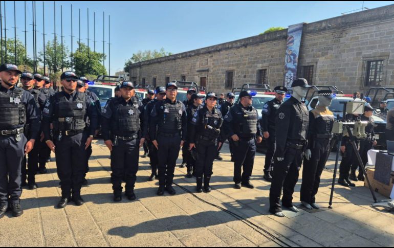 El equipamiento busca mejorar las capacidades operativas y de respuesta de las fuerzas de seguridad en la entidad. EL INFORMADOR / M. Hernández