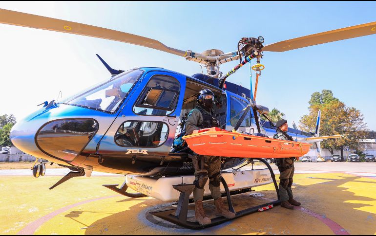 De acuerdo con la comisaría, de esta forma los vuelos que se realizan todos los días en Guadalajara lo hacen con una frecuencia establecida. EL INFORMADOR / J. ACOSTA