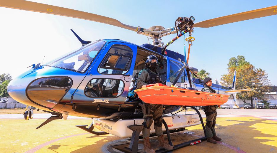 De acuerdo con la comisaría, de esta forma los vuelos que se realizan todos los días en Guadalajara lo hacen con una frecuencia establecida. EL INFORMADOR / J. ACOSTA