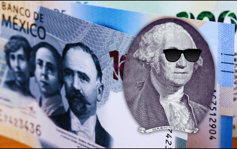 Al menudeo, el dólar se vende en 18.56 pesos, 18 centavos por arriba del jueves; se trata también del precio más caro desde que comenzó 2026. ESPECIAL / CANVA