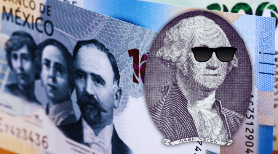 Al menudeo, el dólar se vende en 18.56 pesos, 18 centavos por arriba del jueves; se trata también del precio más caro desde que comenzó 2026. ESPECIAL / CANVA