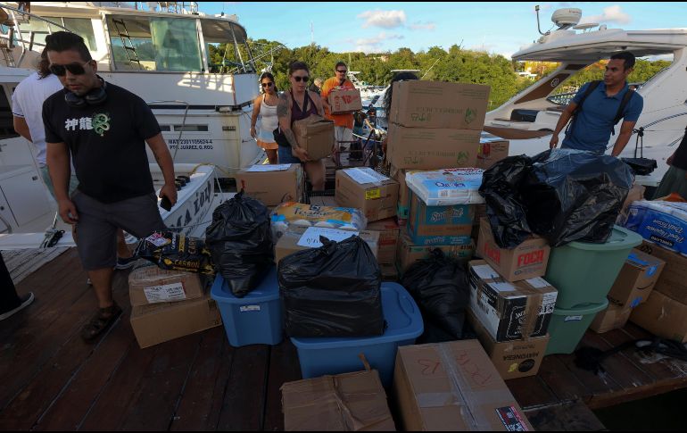 La Secretaría de Marina (Semar) de México informó este jueves que activó un plan de búsqueda y rescate para localizar dos embarcaciones con nueve tripulantes de varias nacionalidades. EFE/A. Cupul