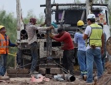 Al momento de la ruptura de la geomembrana se encontraban 25 trabajadores realizando excavaciones. EFE/A. Ojeda