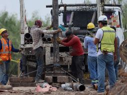 Al momento de la ruptura de la geomembrana se encontraban 25 trabajadores realizando excavaciones. EFE/A. Ojeda