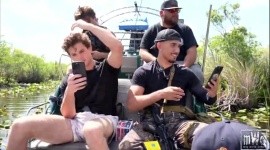 El streamer clavicular disparó varias veces a un Caimán en Florida