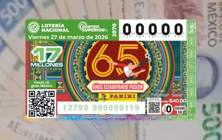 Si la suerte te acompaña, podrías convertirte en uno de los grandes ganadores. ESPECIAL/LOTERÍA NACIONAL