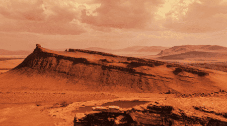 La NASA ha revelado imágenes impactantes capturadas por la cámara HiRISE del orbitador Mars Reconnaissance Orbiter. CANVA