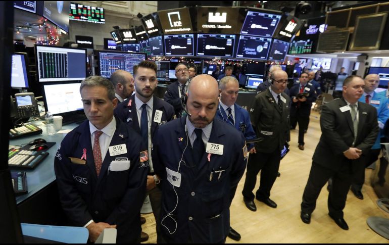 Wall Street tuvo su racha negativa más larga en casi cuatro años. AP/ARCHIVO