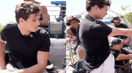 El streamer clavicular disparó varias veces a un Caimán en Florida. FOTO: Captura de pantalla/X