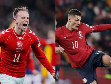 La Selección Mexicana podría enfrentarse en fase de grupos a dos selecciones europeas de perfiles contrastantes: Dinamarca y República Checa. EFE / ARCHIVO