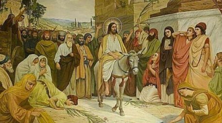 La entrada de Jesús a Jerusalén en un burro marca el inicio de la Semana Santa en todo el mundo. ESPECIAL
