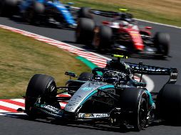 El joven maravilla, Andrea Kimi Antonelli, detuvo el cronómetro de forma espectacular para colocarse en la cima. EFE / F. Robichon