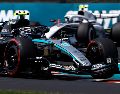 Mercedes tiene todo para repetir el 1-2 que consiguieron en las dos carreras anteriores. EFE/F. Robichon
