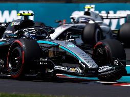 Mercedes tiene todo para repetir el 1-2 que consiguieron en las dos carreras anteriores. EFE/F. Robichon