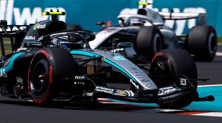 Mercedes tiene todo para repetir el 1-2 que consiguieron en las dos carreras anteriores. EFE/F. Robichon