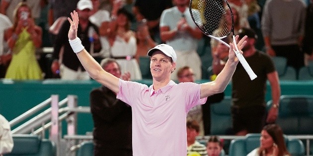 Jannik Sinner va a la Final del Abierto de Miami