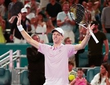 Jannik Sinner va por su segundo título en tres años en Miami. AP
