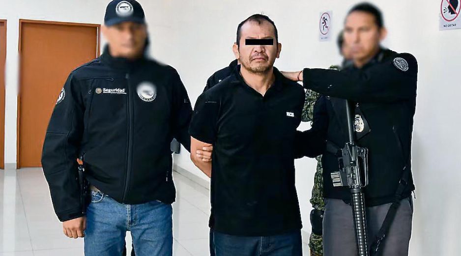 El presunto delincuente fue detenido tras un operativo. ESPECIAL