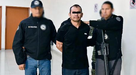 El presunto delincuente fue detenido tras un operativo. ESPECIAL