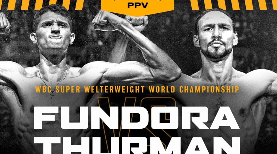 Fundora llega como favorito al combate de esta noche. X/premierboxing