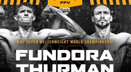 Fundora llega como favorito al combate de esta noche. X/premierboxing