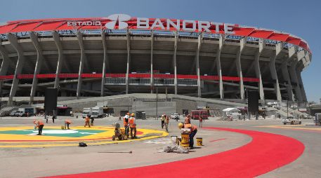 Hoy se reabre el Estadio Azteca con el juego entre las selecciones de México y Portugal. EFE/M. Guzmán