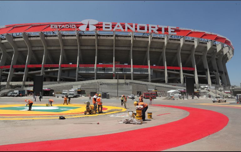 Hoy se reabre el Estadio Azteca con el juego entre las selecciones de México y Portugal. EFE/M. Guzmán