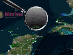 Hasta el momento no se conoce la salud de los tripulantes de las dos aeronaves perdidas en su trayecto de México a Cuba. ESPECIAL / @SEMAR_mx