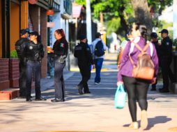 Desde finales del año pasado se mantiene un operativo de vigilancia permanente en el Parque de la Revolución. EL INFORMADOR/J. Acosta