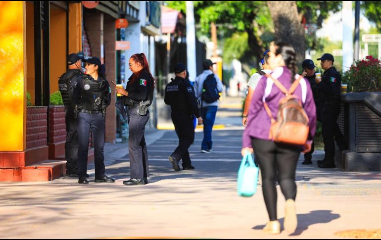 Desde finales del año pasado se mantiene un operativo de vigilancia permanente en el Parque de la Revolución. EL INFORMADOR/J. Acosta