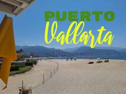 Así se encuentran las playas de Puerto Vallarta este sábado 28 de marzo de 2026. ESPECIAL / FACEBOOK Protección Civil y Bomberos Puerto Vallarta