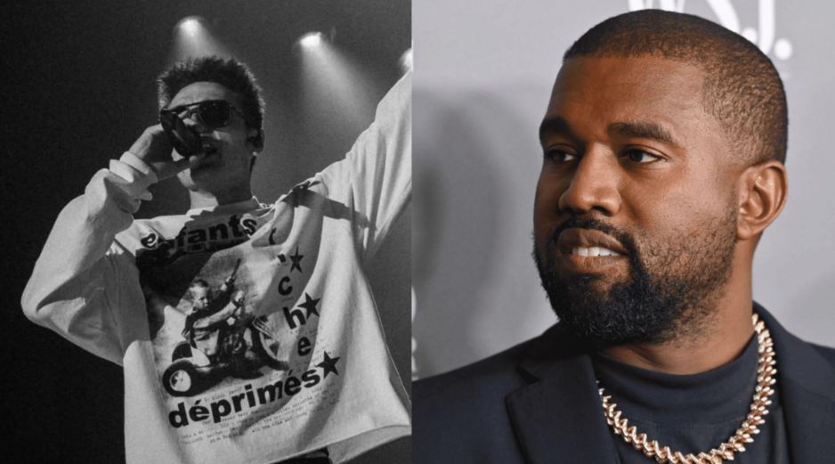 Kanye West y Peso Pluma incorporan en “Last Breath” elementos de música regional mexicana. INSTAGRAM/@pesopluma/AFP/ARCHIVO/ESPECIAL